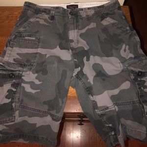 Men’s Camo Cargo Shorts